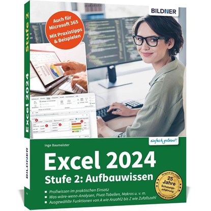 Excel 2024 - Stufe 2: Aufbauwissen, Inge Baumeister - Paperback - 9783832807238