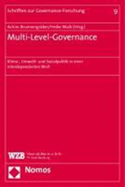 Multi-Level-Governance, BRUNNENGRÄBER,  Achim ; Walk, Heike - Paperback - 9783832927066