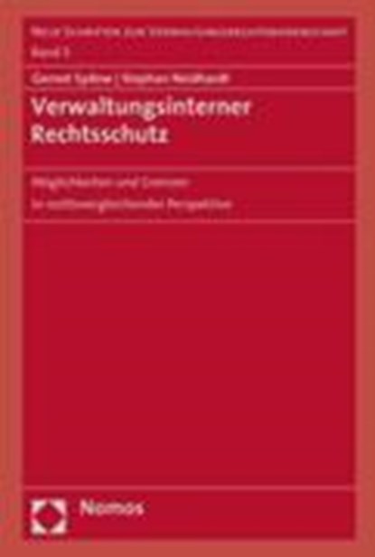 Verwaltungsinterner Rechtsschutz, SYDOW,  Gernot ; Neidhardt, Stephan - Gebonden - 9783832927752