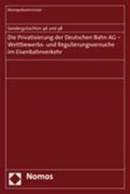 Wettbewerbs- und Regulierungsversuche im Eisenbahnverkehr, niet bekend - Paperback - 9783832928902