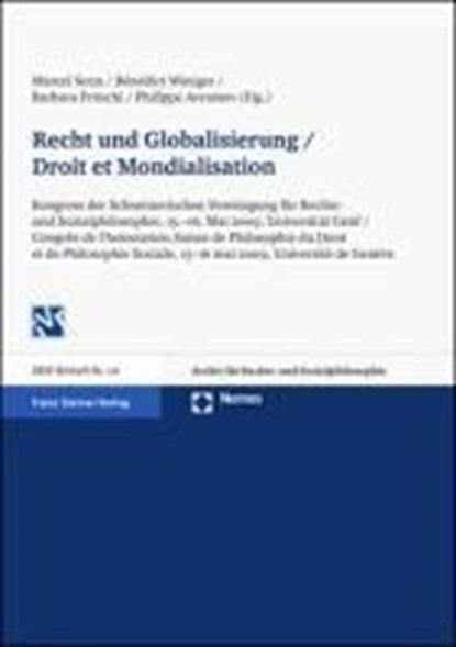 Recht und Globalisierung - Droit et Mondialisation, niet bekend - Paperback - 9783832956738