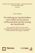 Wappler, K: Haftung von Gesellschaftern einer GmbH | Karolin Wappler | 