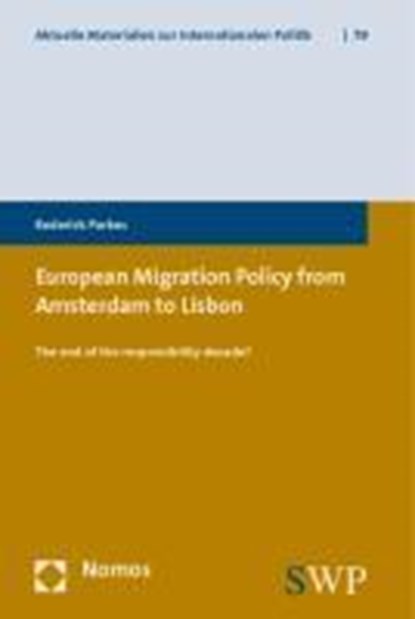 Parkes, R: European Migration Policy from Amsterdam, PARKES,  Roderick - Paperback - 9783832958596