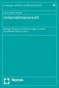 Unternehmensrecht | Hans-Joachim Schött | 