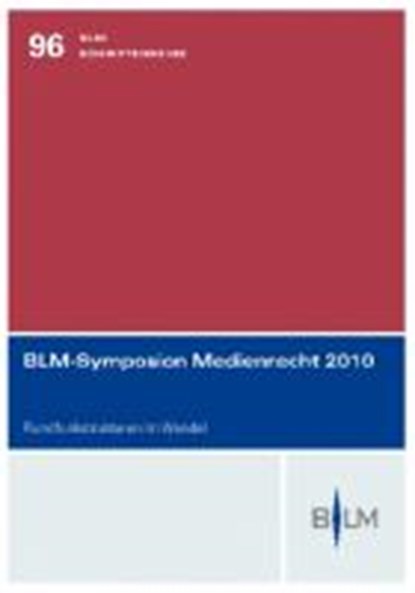 BLM-Symposion Medienrecht 2010, niet bekend - Paperback - 9783832963781