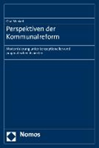Perspektiven der Kommunalreform, WINKEL,  Olaf - Paperback - 9783832963798