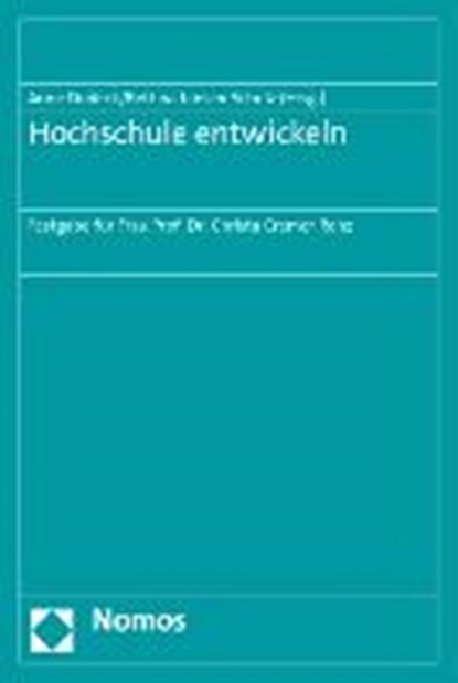 Hochschule entwickeln, DUDECK,  Anne ; Jansen-Schulz, Bettina - Paperback - 9783832964948