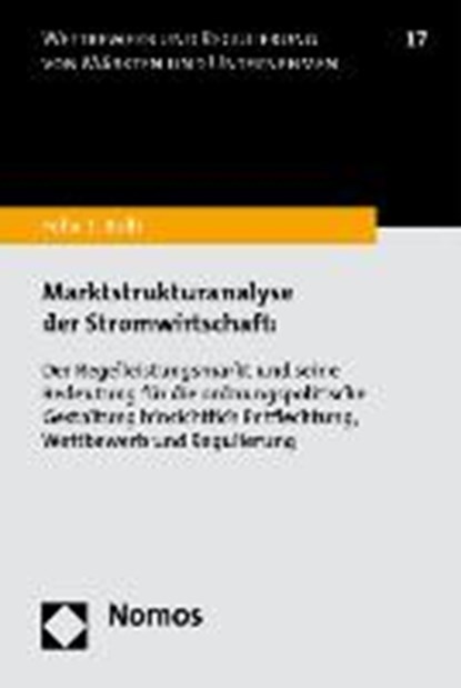 Marktstrukturanalyse der Stromwirtschaft, ROLLI,  Felix T. - Paperback - 9783832967024