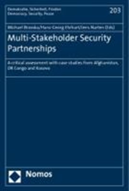 Multi-Stakeholder Security Partnerships, BRZOSKA,  Michael ; Ehrhart, Hans-Georg ; Narten, Jens - Paperback - 9783832967949