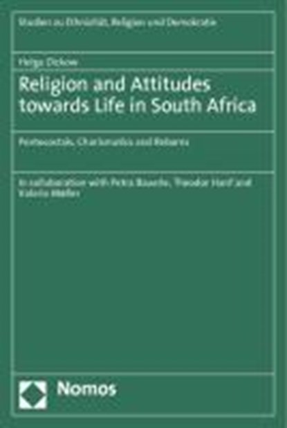 Religion and Attitudes towards Life in South Africa, DICKOW,  Helga - Paperback - 9783832970499