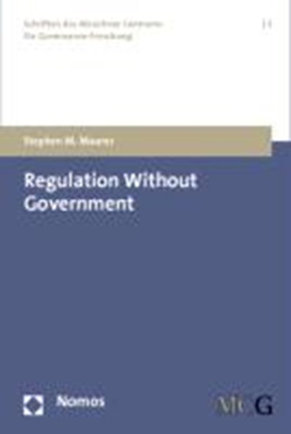 Regulation Without Government, MAURER,  Stephen M. - Paperback - 9783832970932