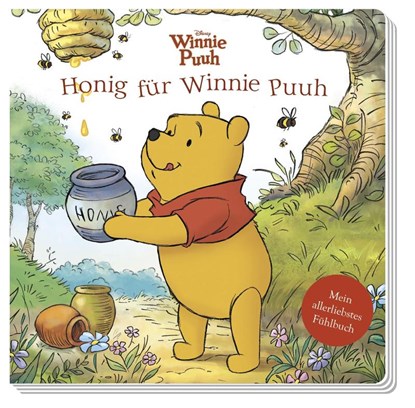 Disney Winnie Puuh: Honig für Winnie Puuh - Mein allerliebstes Fühlbuch, Sara F. Miller - Gebonden - 9783833244612