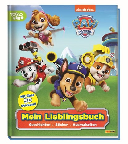 PAW Patrol: Mein Lieblingsbuch - Geschichten - Sticker - Ausmalseiten, Panini - Gebonden - 9783833245763