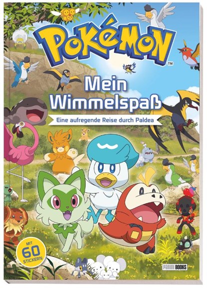 Pokémon: Mein Wimmelspaß - Eine aufregende Reise durch Paldea, Pokémon ; Claudia Weber - Gebonden - 9783833245862