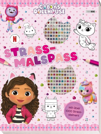 Gabby's Dollhouse: Mein Strass-Malspaß, Panini - Paperback - 9783833246098