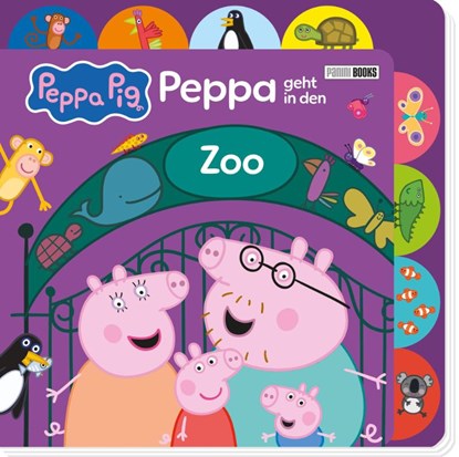 Peppa Pig: Peppa geht in den Zoo, Panini - Gebonden - 9783833246517