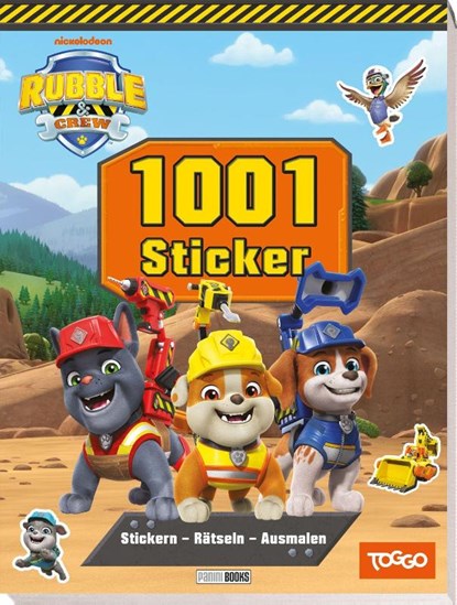 Rubble & Crew: 1001 Sticker: Stickern - Rätseln - Ausmalen, Panini - Paperback - 9783833246715