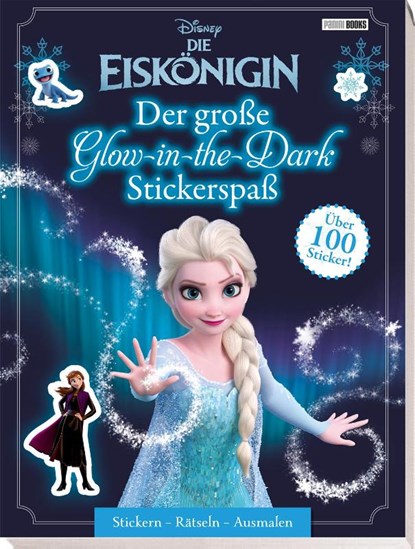 Disney Die Eiskönigin: Der große Glow-in-the-Dark-Stickerspaß: Stickern - Rätseln - Ausmalen, Panini ; Disney - Paperback - 9783833246753