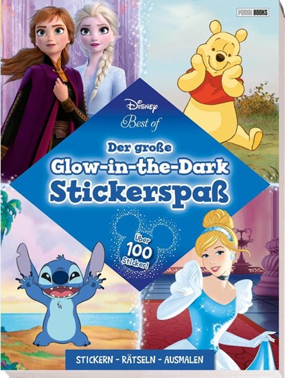 Disney Best of: Der große Glow-in-the-Dark-Stickerspaß: Stickern - Rätseln - Ausmalen, Disney ; Panini - Paperback - 9783833246760