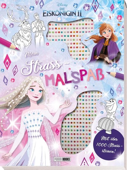 Disney Die Eiskönigin 2: Mein Strass-Malspaß, Disney ; Panini - Paperback - 9783833246937