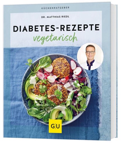 Diabetes-Rezepte vegetarisch, Matthias Riedl - Paperback - 9783833894428