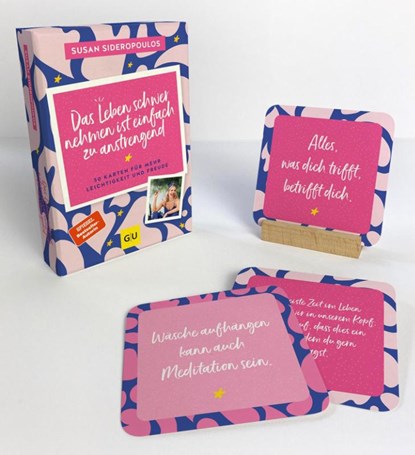 Das Leben schwer nehmen ist einfach zu anstrengend - Das Kartenset zum SPIEGEL Bestseller, Susan Sideropoulos - Paperback - 9783833899331