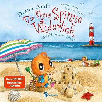 Die kleine Spinne Widerlich - Ausflug ans Meer (Pappbilderbuch), Diana Amft - Gebonden - 9783833907661