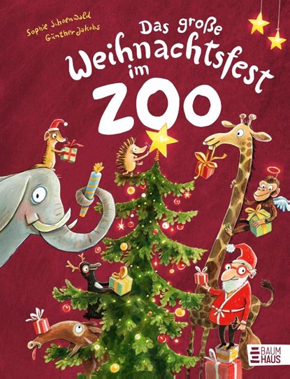 Das große Weihnachtsfest im Zoo, Sophie Schoenwald - Gebonden - 9783833908064