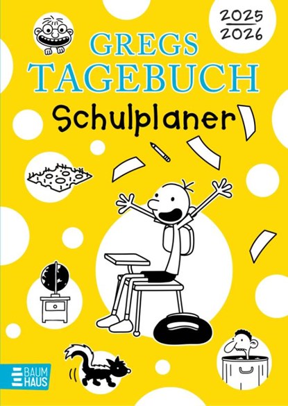 Gregs Tagebuch - Mein Schulplaner 2025/2026, Jeff Kinney - Paperback - 9783833910111