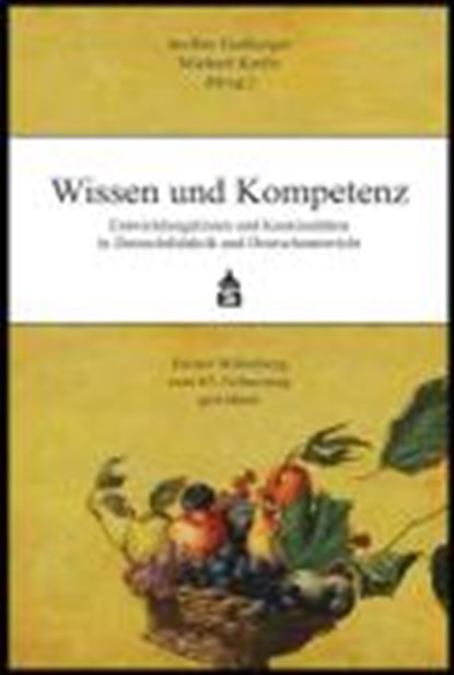 Wissen und Kompetenz, niet bekend - Paperback - 9783834003386