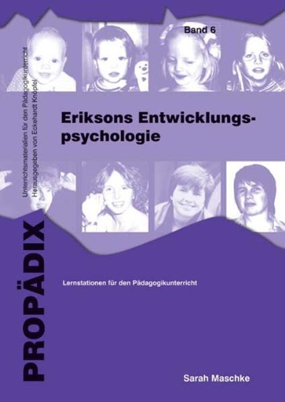 Eriksons Entwicklungspsychologie, Sarah Maschke - Paperback - 9783834009401