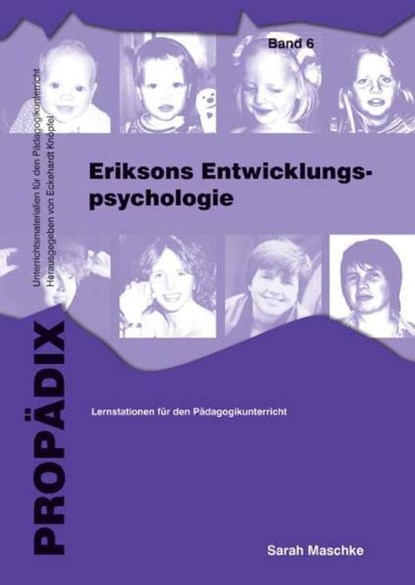 Eriksons Entwicklungspsychologie, Sarah Maschke - Paperback - 9783834009425