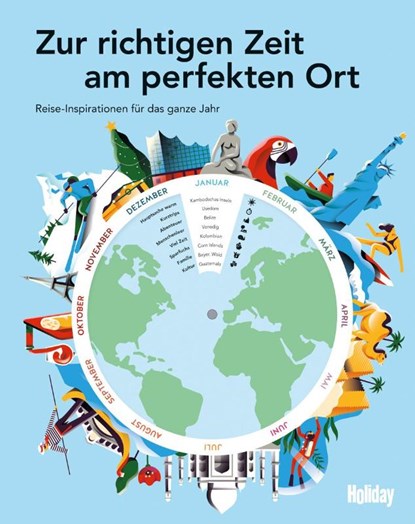 HOLIDAY Reisebuch: Zur richtigen Zeit am perfekten Ort, Wolfgang Rössig - Gebonden - 9783834230461