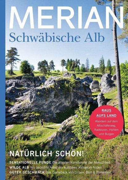 MERIAN Magazin Schwäbische Alb 1/22, niet bekend - Paperback - 9783834233264