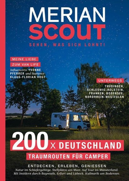 MERIAN Scout 19 - 200 x Deutschland für Camper, niet bekend - Paperback - 9783834233721