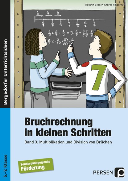 Bruchrechnung in kleinen Schritten 3, Kathrin Becker ;  Andrea Fingerhut - Paperback - 9783834430366