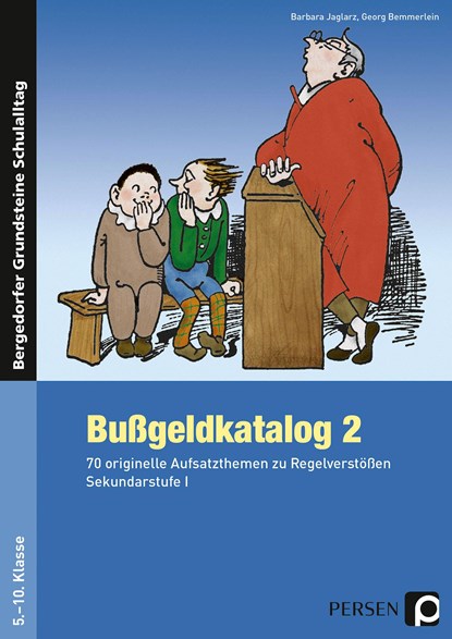 Bußgeldkatalog 2 Kl. 5-10, Barbara Jaglarz ;  Georg Bemmerlein - Paperback - 9783834434722