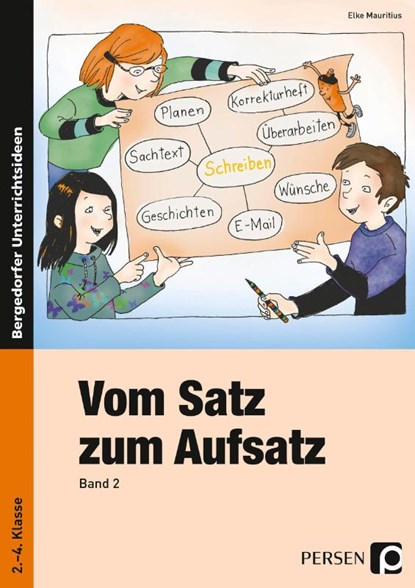 Vom Satz zum Aufsatz 2, Elke Mauritius - Paperback - 9783834435163