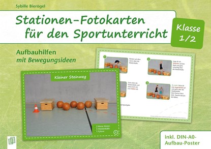 Stationen-Fotokarten für den Sportunterricht - Klasse 1/2, Sybille Bierögel - Losbladig - 9783834632067