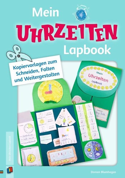 Mein Uhrzeiten-Lapbook, Doreen Blumhagen - Paperback - 9783834639035