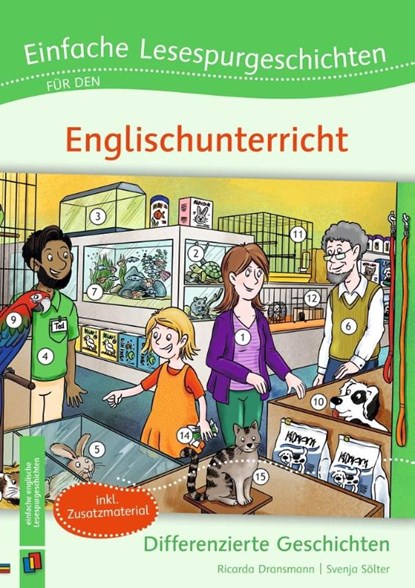 Einfache Lesespurgeschichten für den Englischunterricht, Svenja Sölter ; Ricarda Dransmann - Gebonden - 9783834660527