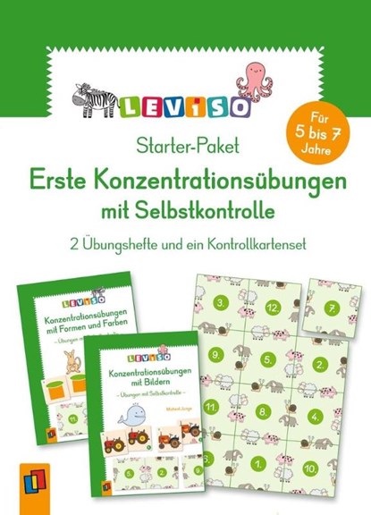 Starter-Paket - Erste Konzentrationsübungen mit Selbstkontrolle, Michael Junga - Paperback - 9783834661982