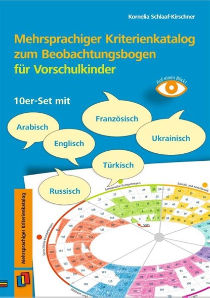 Mehrsprachiger Kriterienkatalog zum Beobachtungsbogen für Vorschulkinder, Kornelia Schlaaf-Kirschner - Gebonden - 9783834662620