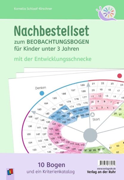 Nachbestellset zum Beobachtungsbogen für Kinder unter 3 Jahren, Kornelia Schlaaf-Kirschner - Losbladig - 9783834668981