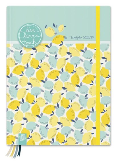 Mein Lehrerplaner A5+ - Hardcover - Lehrerkalender für das Schuljahr 2026/2027 - Zitronentanz, niet bekend - Gebonden - 9783834670052