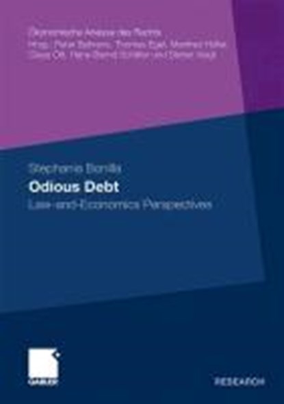 Odious Debt, Stephania Bonilla - Paperback - 9783834929938