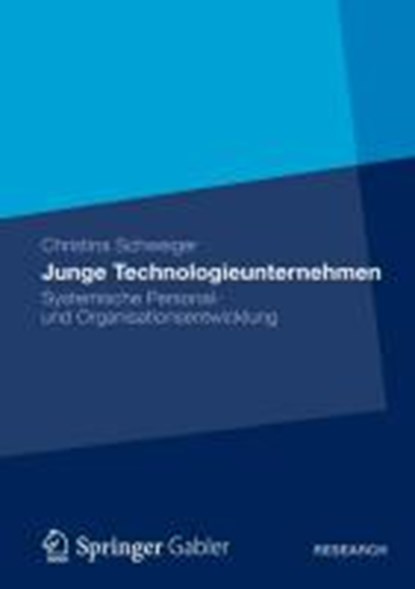 Junge Technologieunternehmen, Christina Schweiger - Paperback - 9783834934895