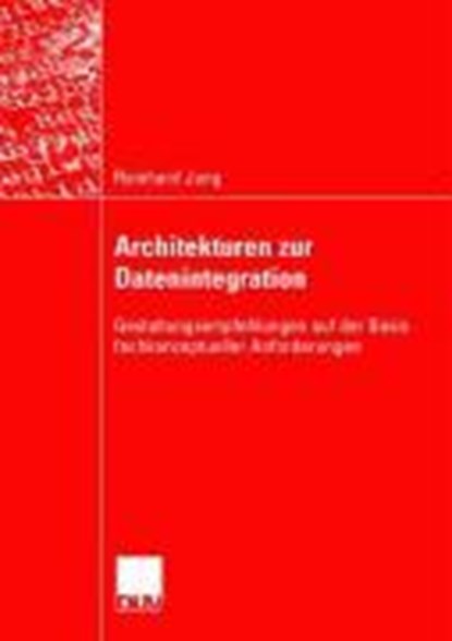 Architekturen Zur Datenintegration, Reinhard Jung - Paperback - 9783835002432