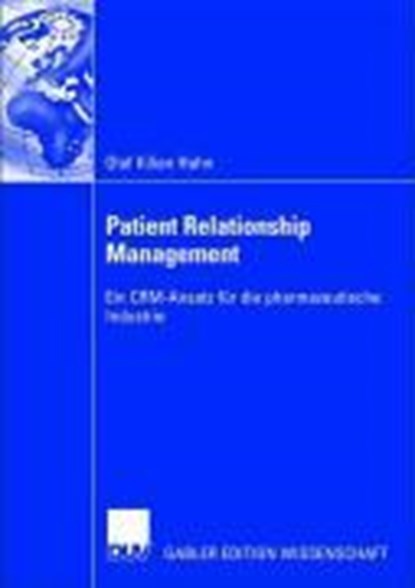 Patient Relationship Management, niet bekend - Paperback - 9783835002890