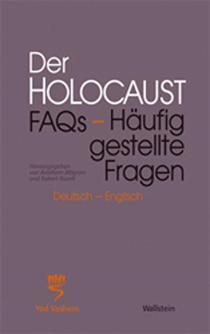 Der Holocaust, Avraham Milgram ;  Robert Rozett - Paperback - 9783835308343